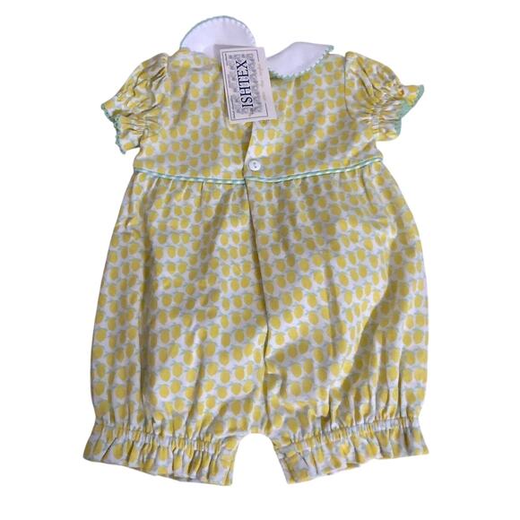Ishtex Lemon Girl's bubble NWT size 6 mo - Picture 2 of 4